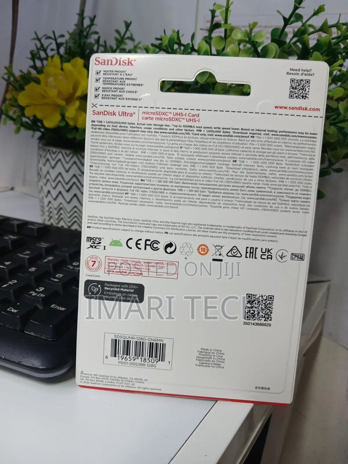 SanDisk Ultra 128GB MicroSDXC UHS-I