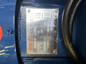 DMax 3Hp High Speed Single Phase Electric Motor