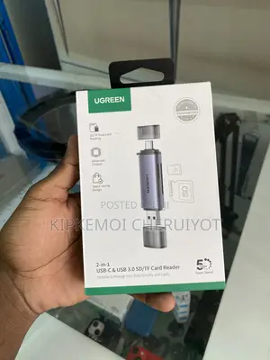 UGREEN 2-in-1 USB-C & USB 3.0 SD/TF Card Reader