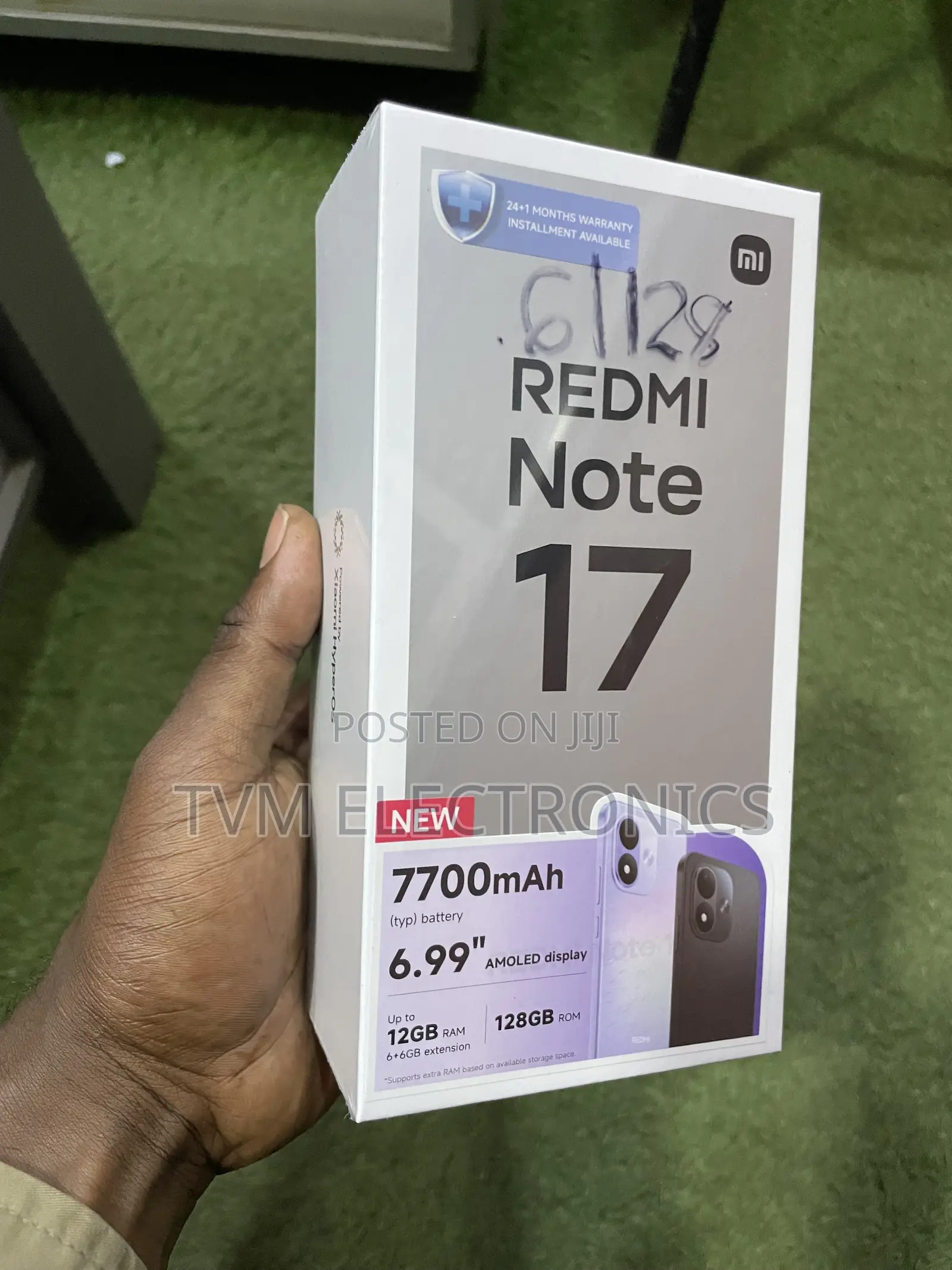 New Xiaomi Redmi Note 17 128 GB Black