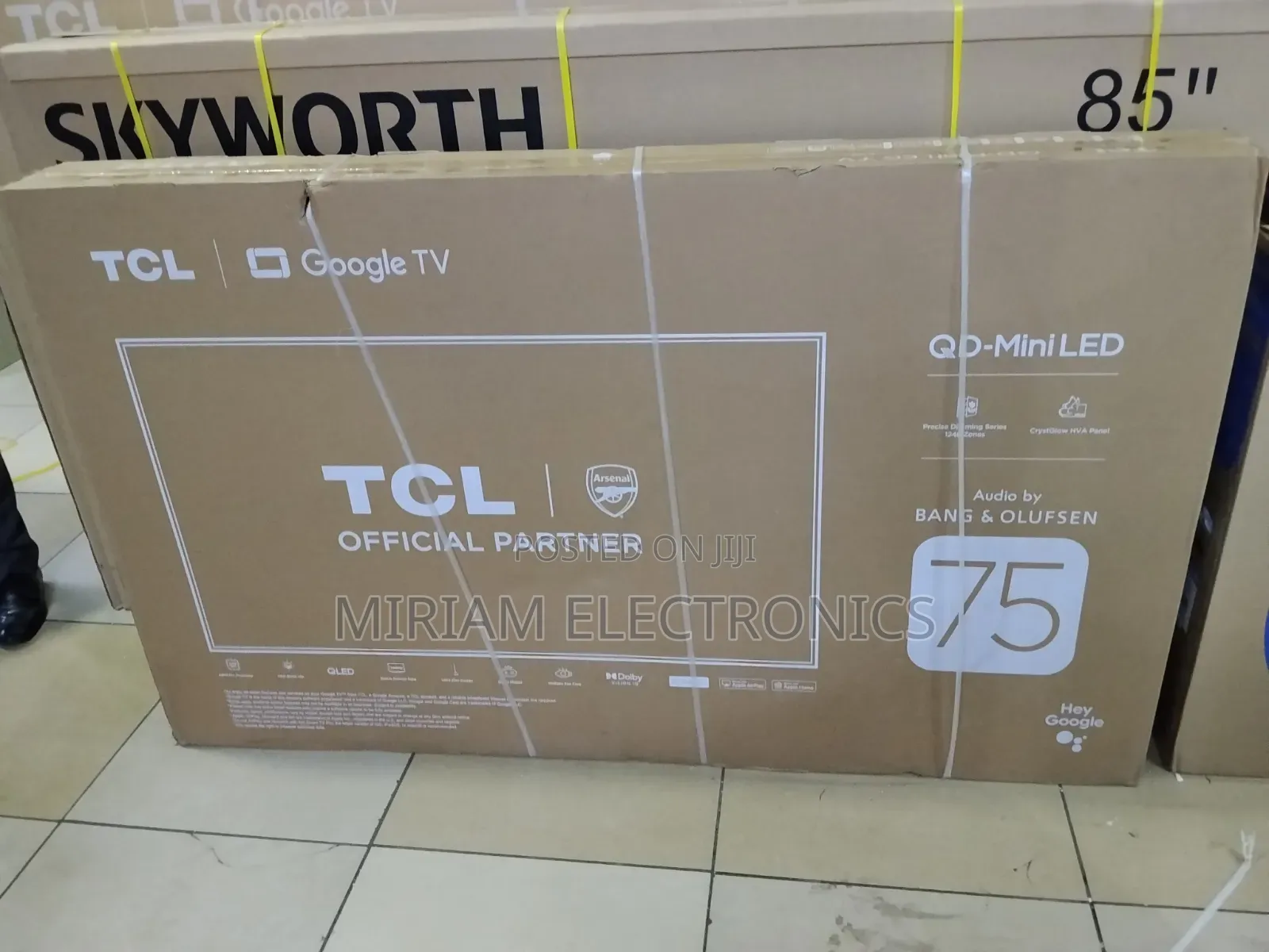 TCL 75′′ 75c7l SQD-Mini Led Google TV