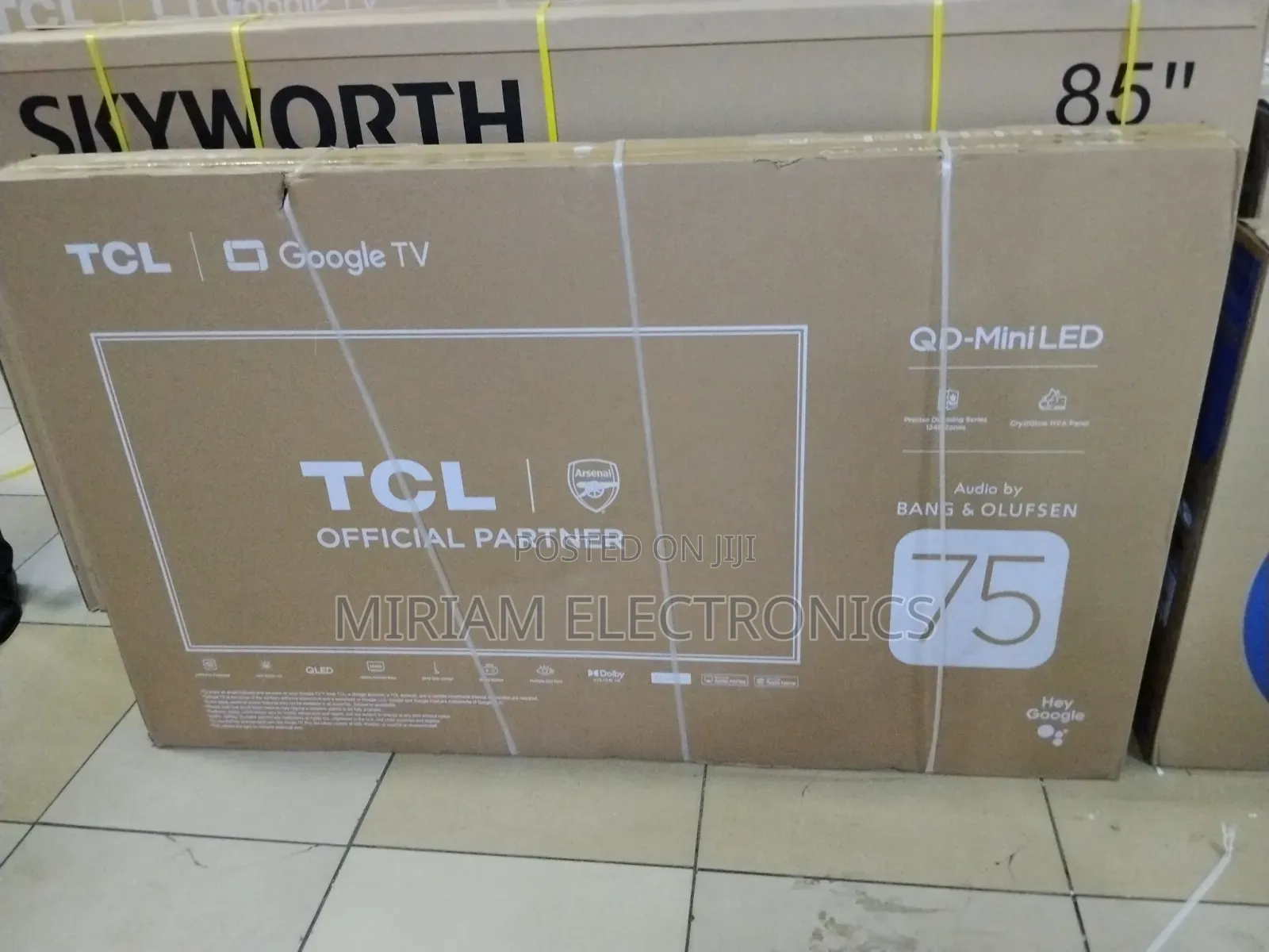 TCL 75′′ 75c7l SQD-Mini Led Google TV