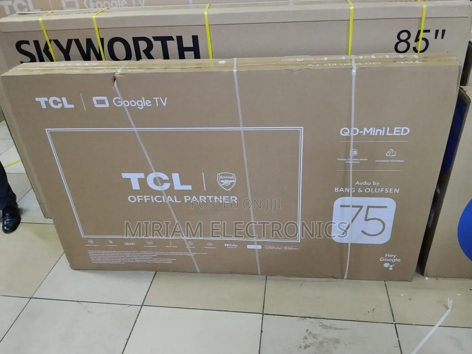 TCL 75′′ 75c7l SQD-Mini Led Google TV