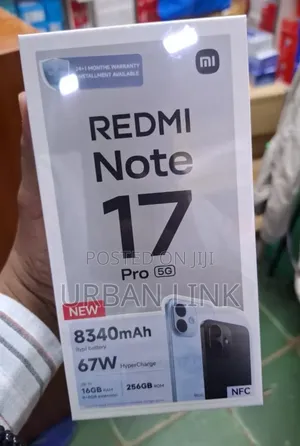 New Xiaomi Redmi Note 17 Pro 256 GB Black