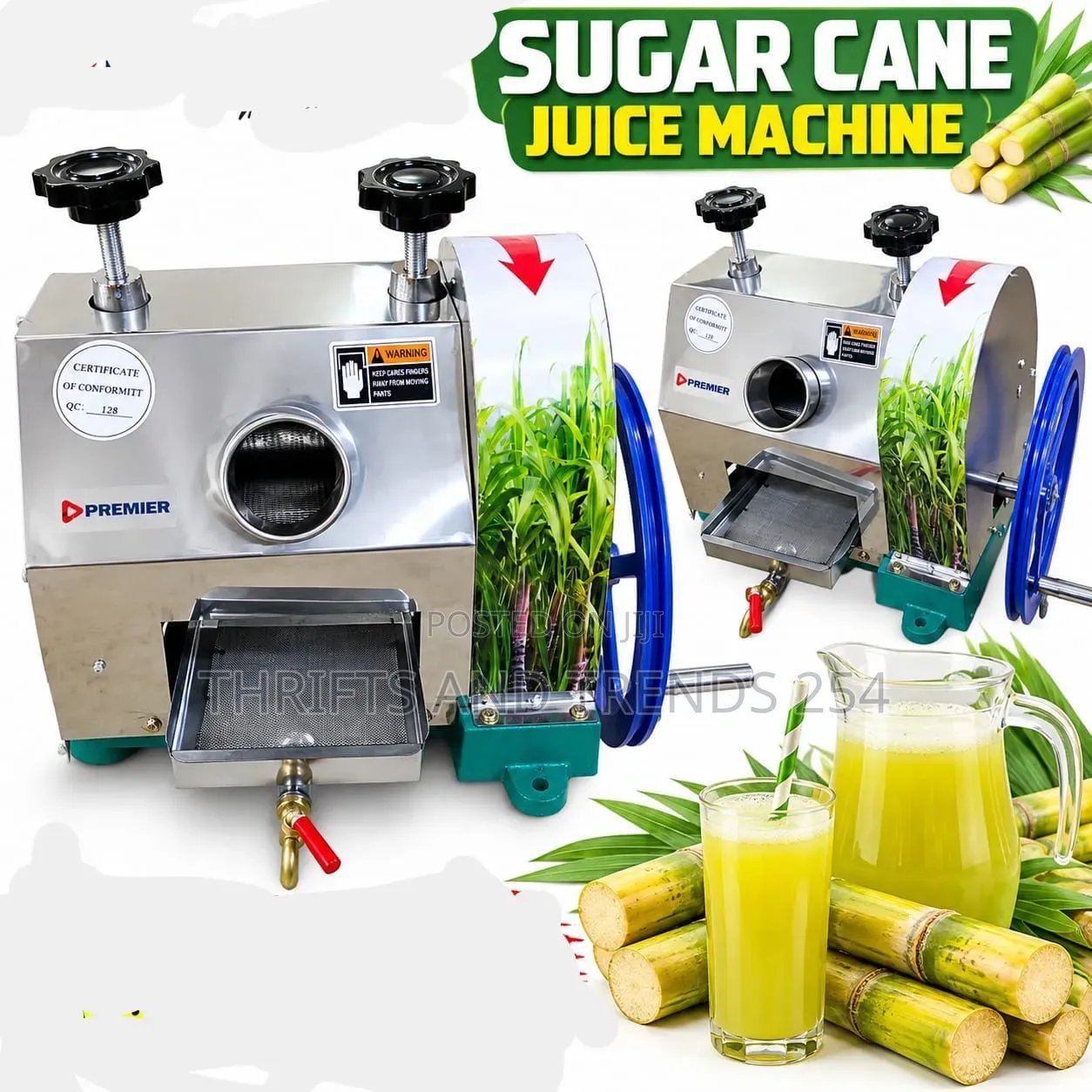 Premier Manual Sugarcane Juice Machine