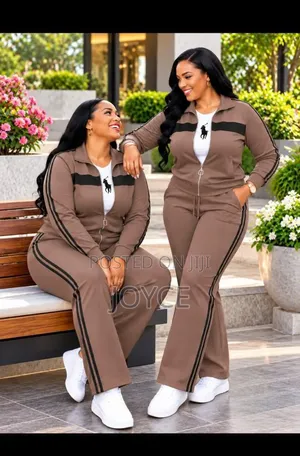 Track Suit With Side Strips