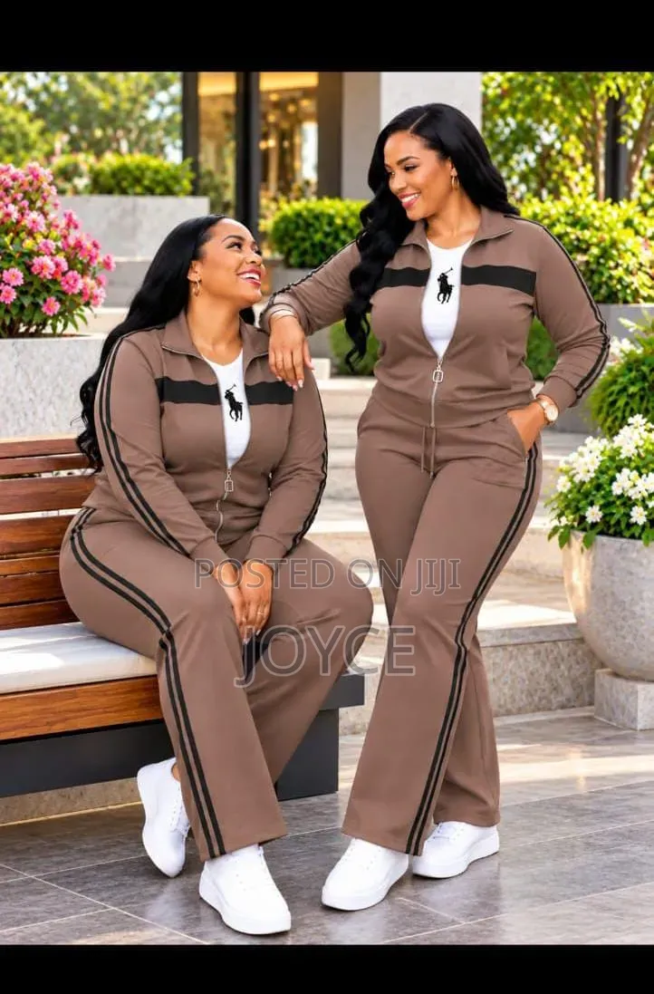 Track Suit With Side Strips