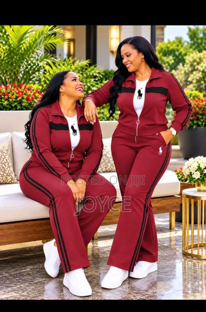 Track Suit With Side Strips