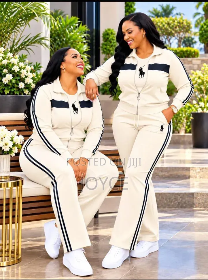 Track Suit With Side Strips