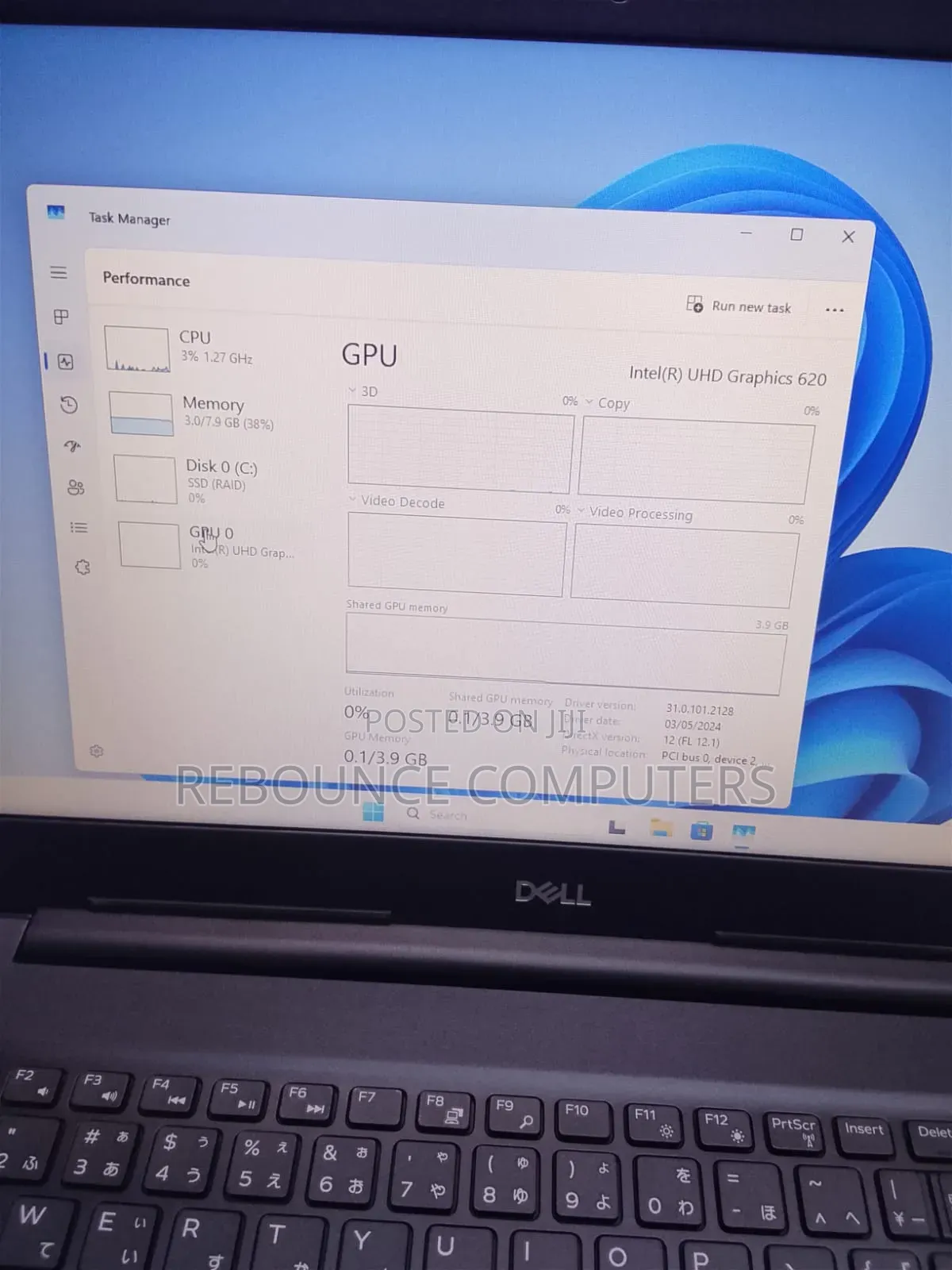 Laptop Dell Latitude 3590 8GB Intel Core i5 HDD 256GB