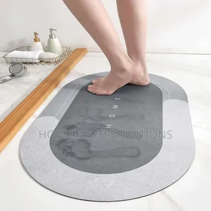 Thick Rubber Bathroom Mat Size 38x58cm