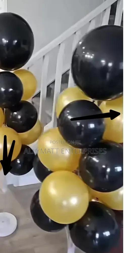 Black Gold Ballons - thumbnail 2
