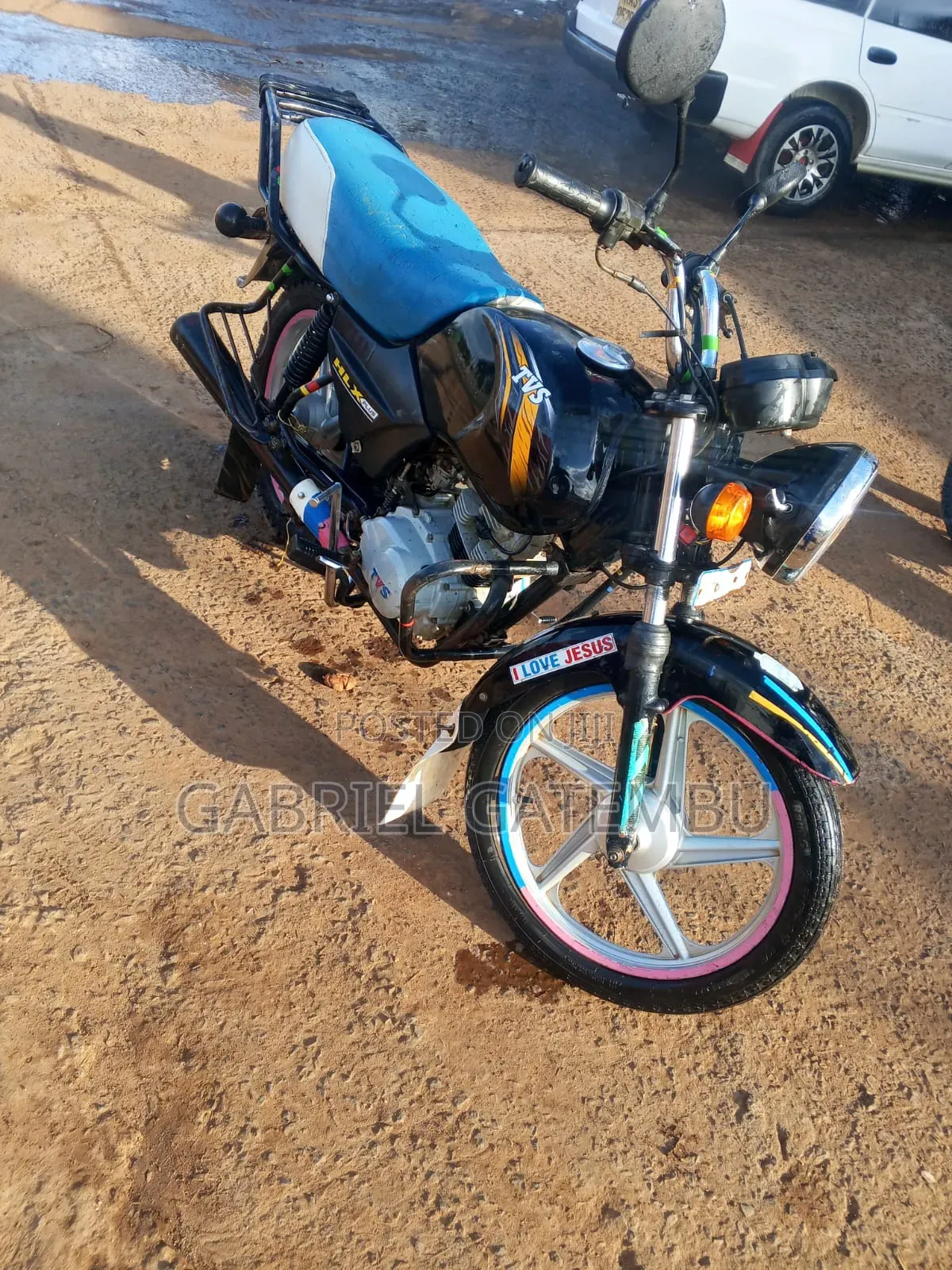 TVS XL 100 2025 Black