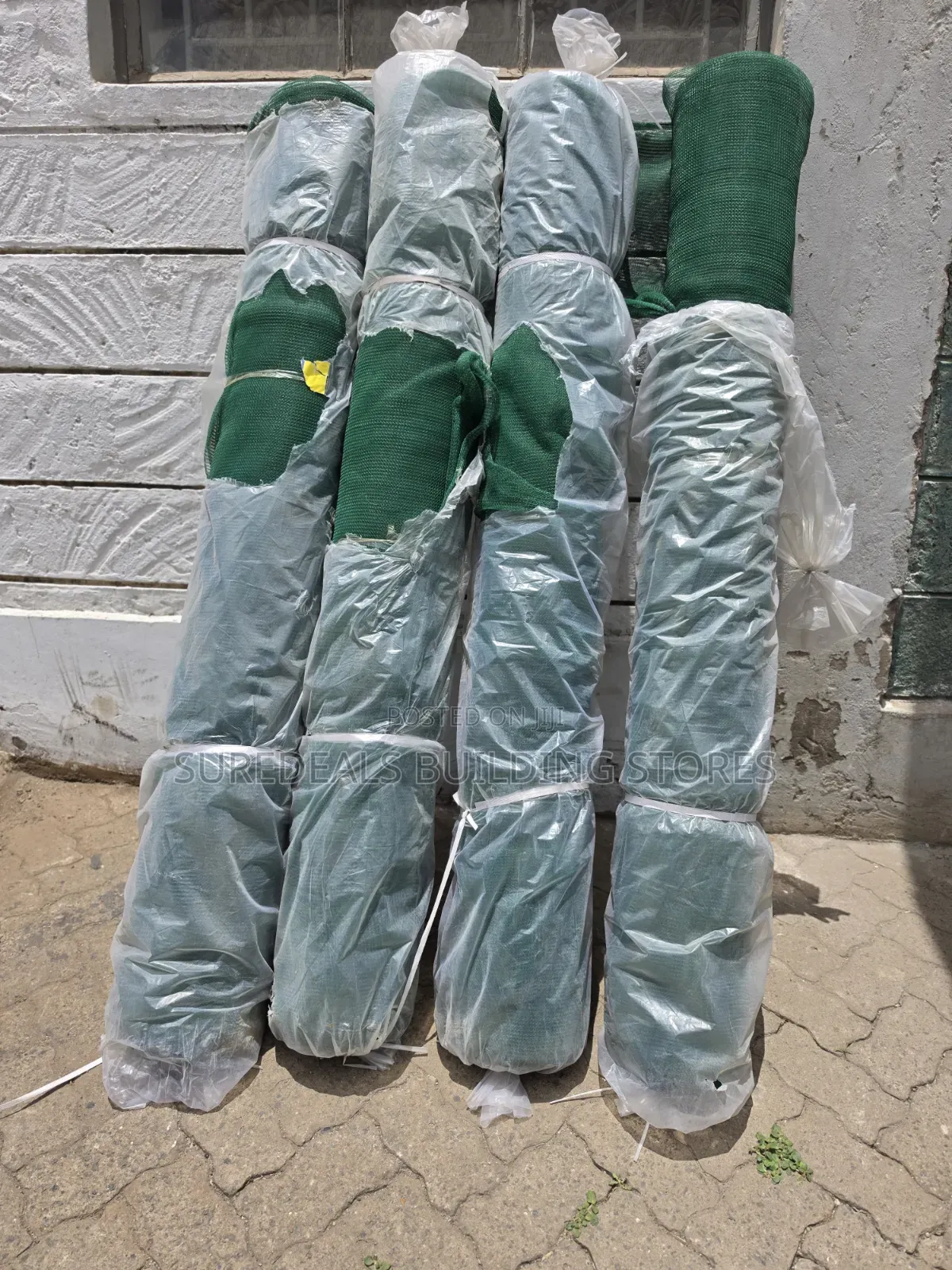 Dark Green Construction Safety Nets / Agricultural Shade Nets