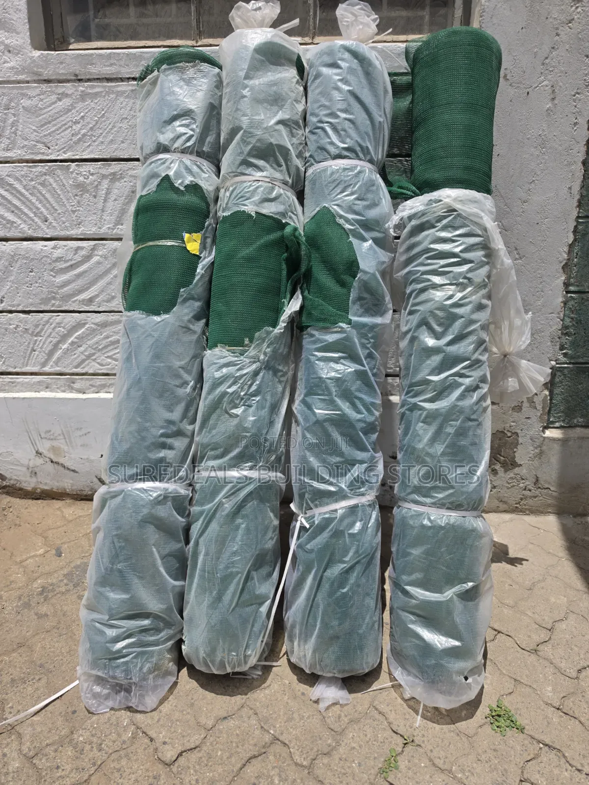 Dark Green Construction Safety Nets / Agricultural Shade Nets