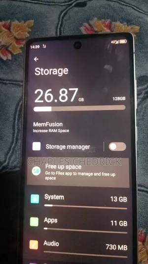 Mobile Phone 128 GB Silver
