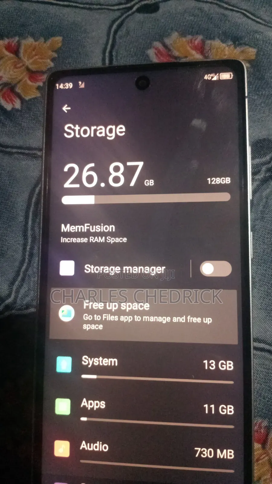 Mobile Phone 128 GB Silver