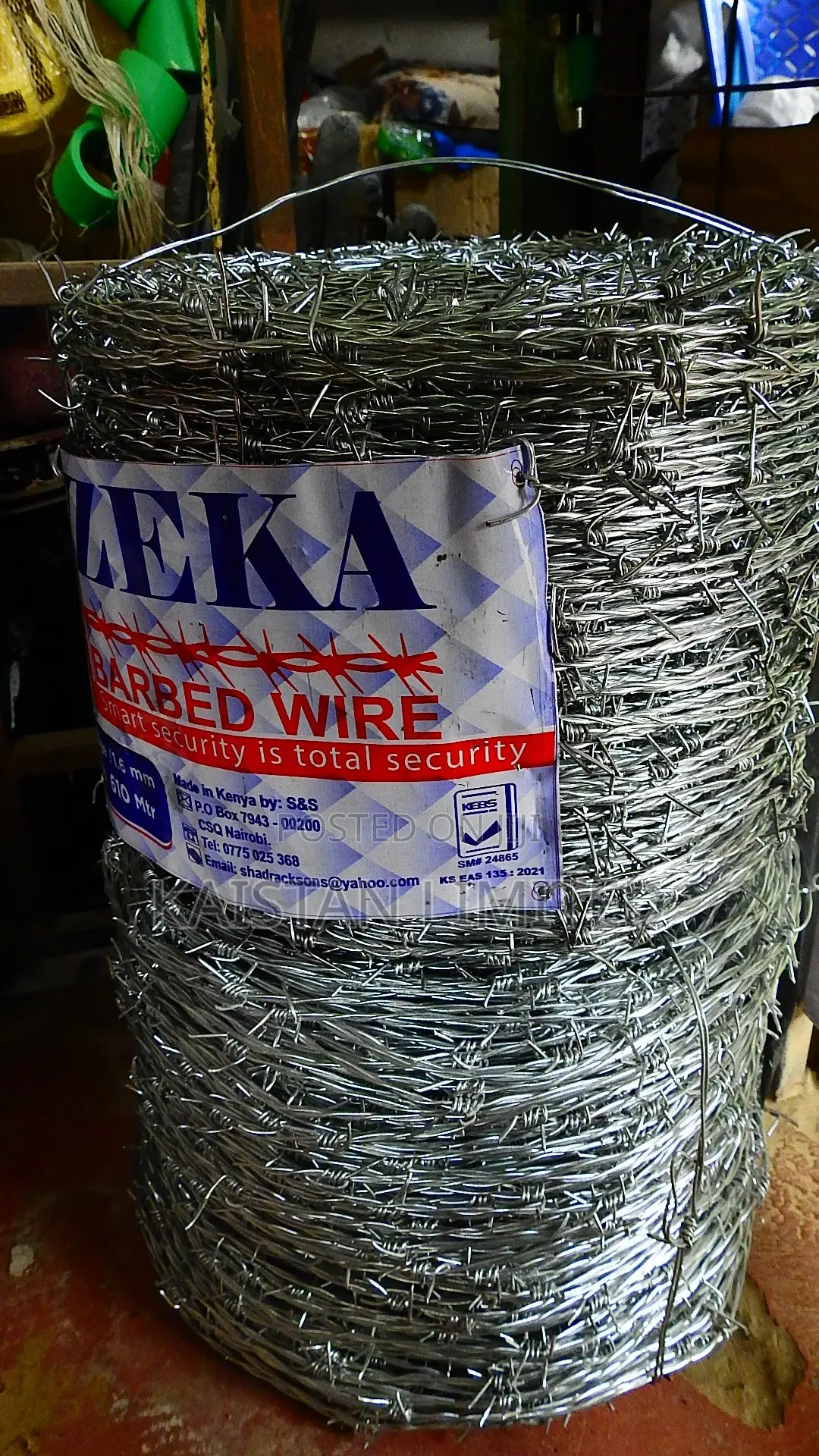 Barbed Wire 610 Meters. Fencing Barbed Wire