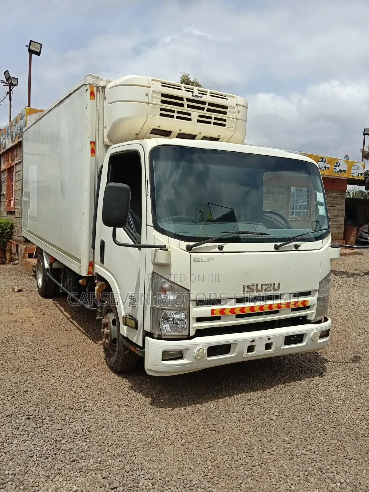 Isuzu Erf Fridge 2014 White