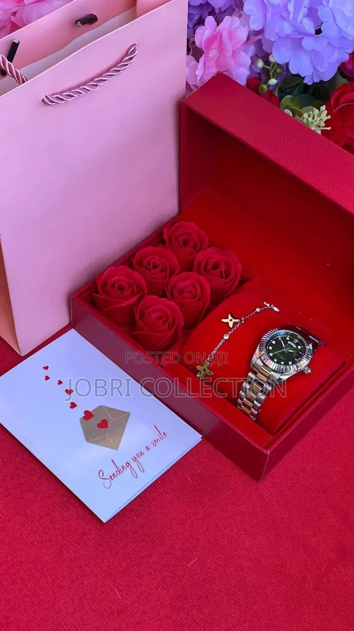 Ladies Rolex Watch Gift Set