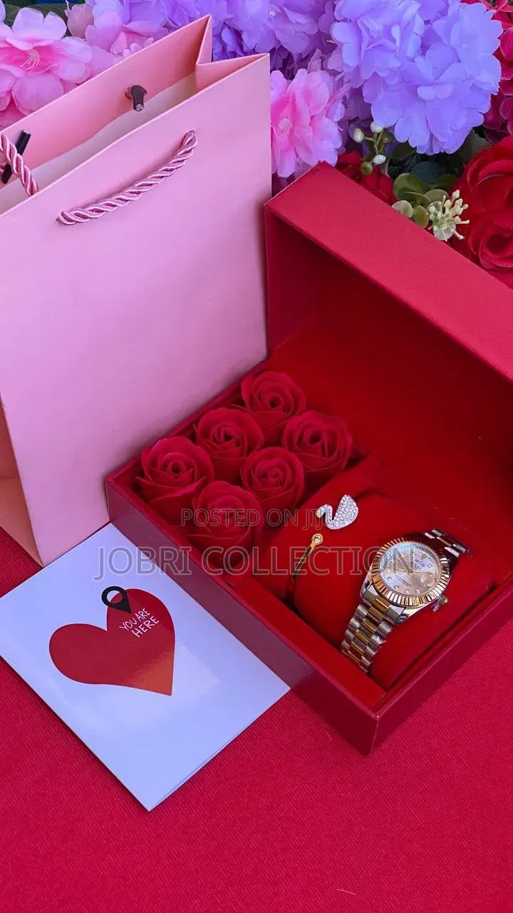 Ladies Rolex Watch Gift Set