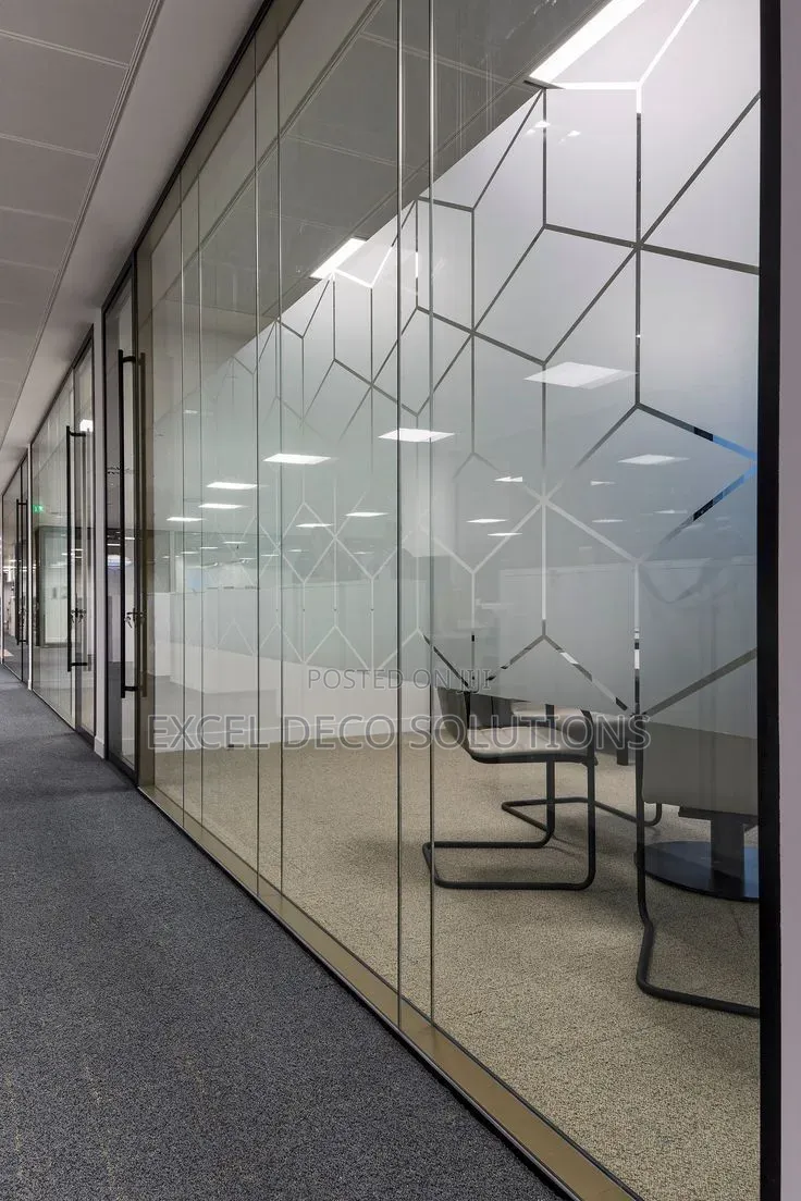 Decorative Glass Film for Office Partitions