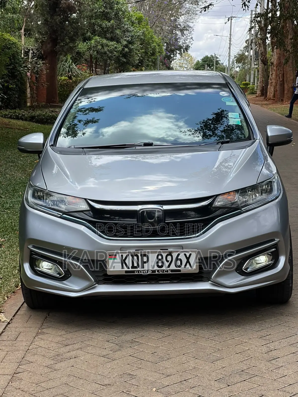 Honda Fit 2017 Silver