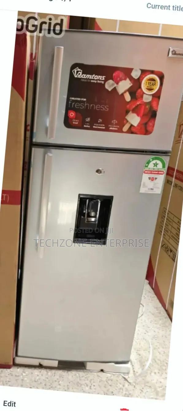 Ramtons 213l 2 Door Direct Cool Fridge Dispenser, Silver - thumbnail 2