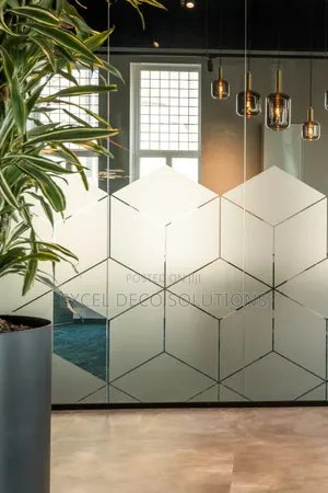 Decorative Glass Film for Modern Door Designs