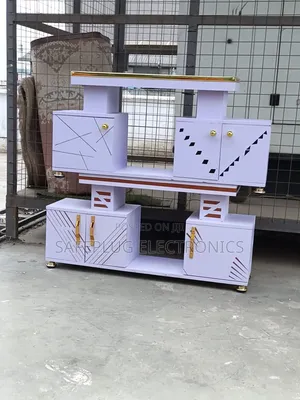 Modern Extended Marble Top TV Stand – Special Offer
