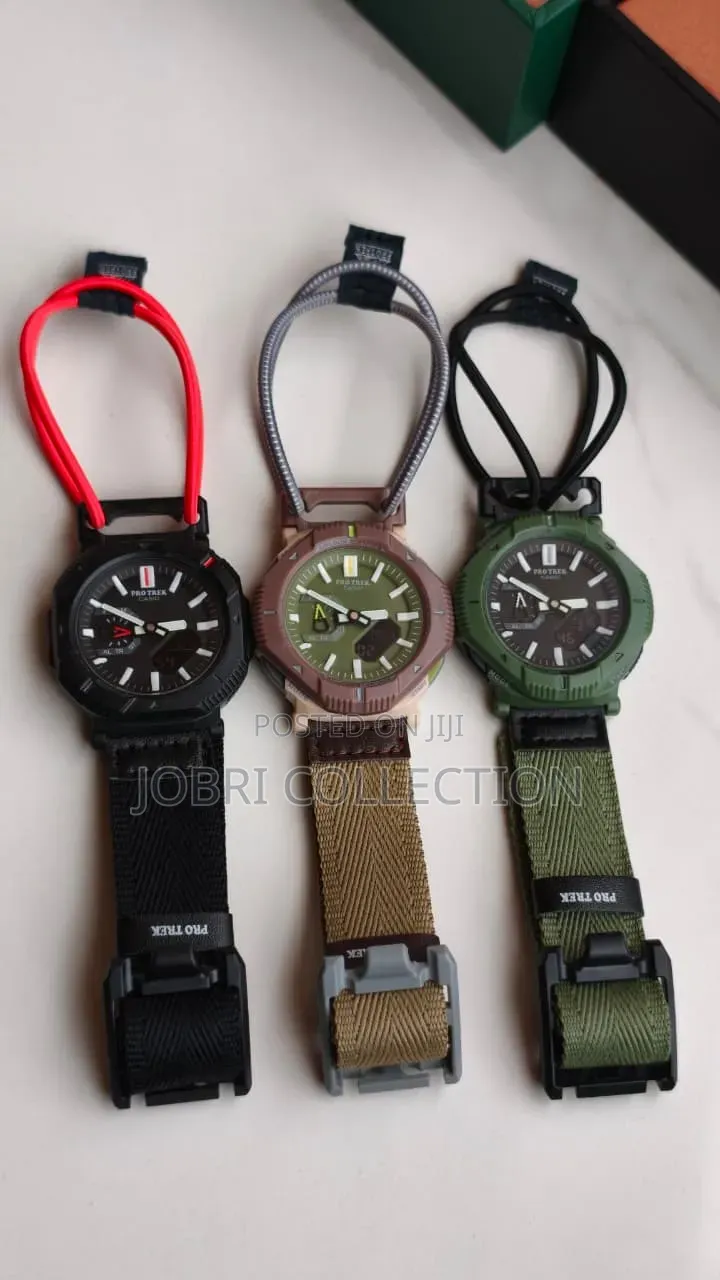 Casio Pro Trek With Countdown Timer Wrist Watch