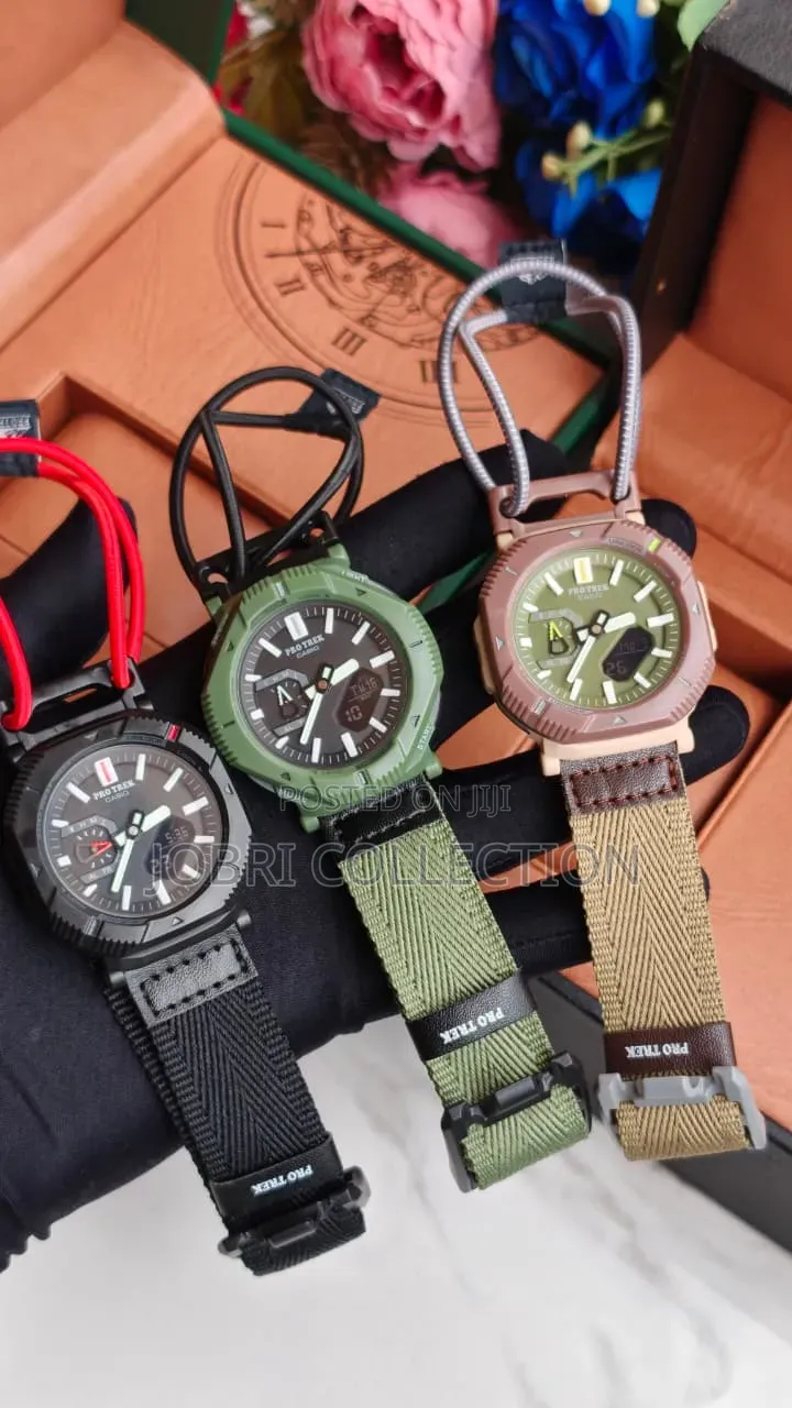 Casio Pro Trek With Countdown Timer Wrist Watch