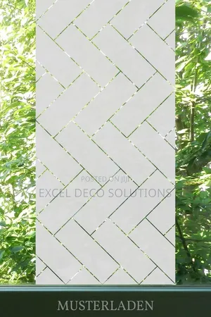 Decorative Film for Salon Glass Windows