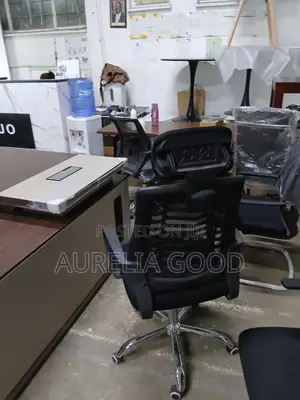 Office Chair-Smart Rise Headrest Chair