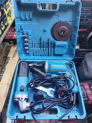 Makita Drill Machine Combo With 9" Angle Grinder