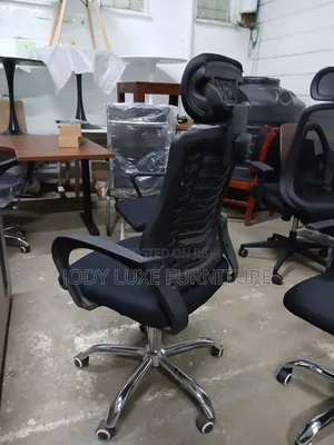 Office Chair-Smart Rise Headrest Chair