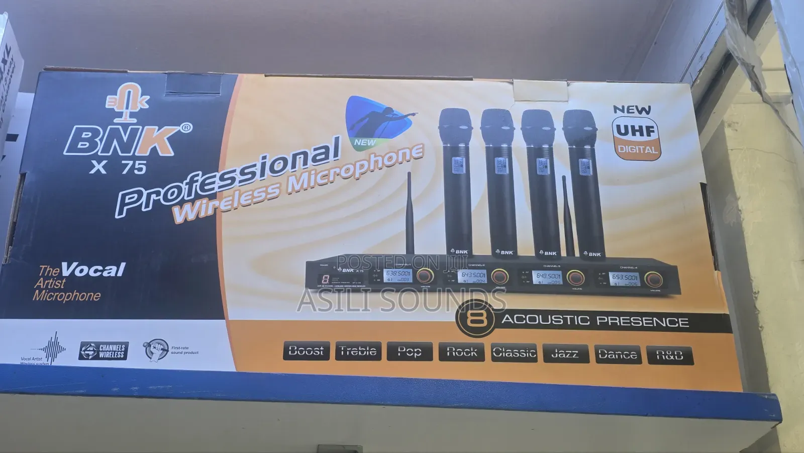 Microphone X75 Wireless BNK