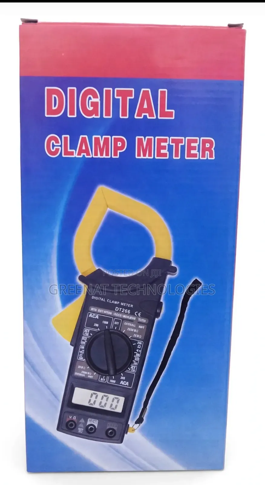 DT266 Digital Clamp Meter Multimeter AC Current Clamp 1000A Voltage