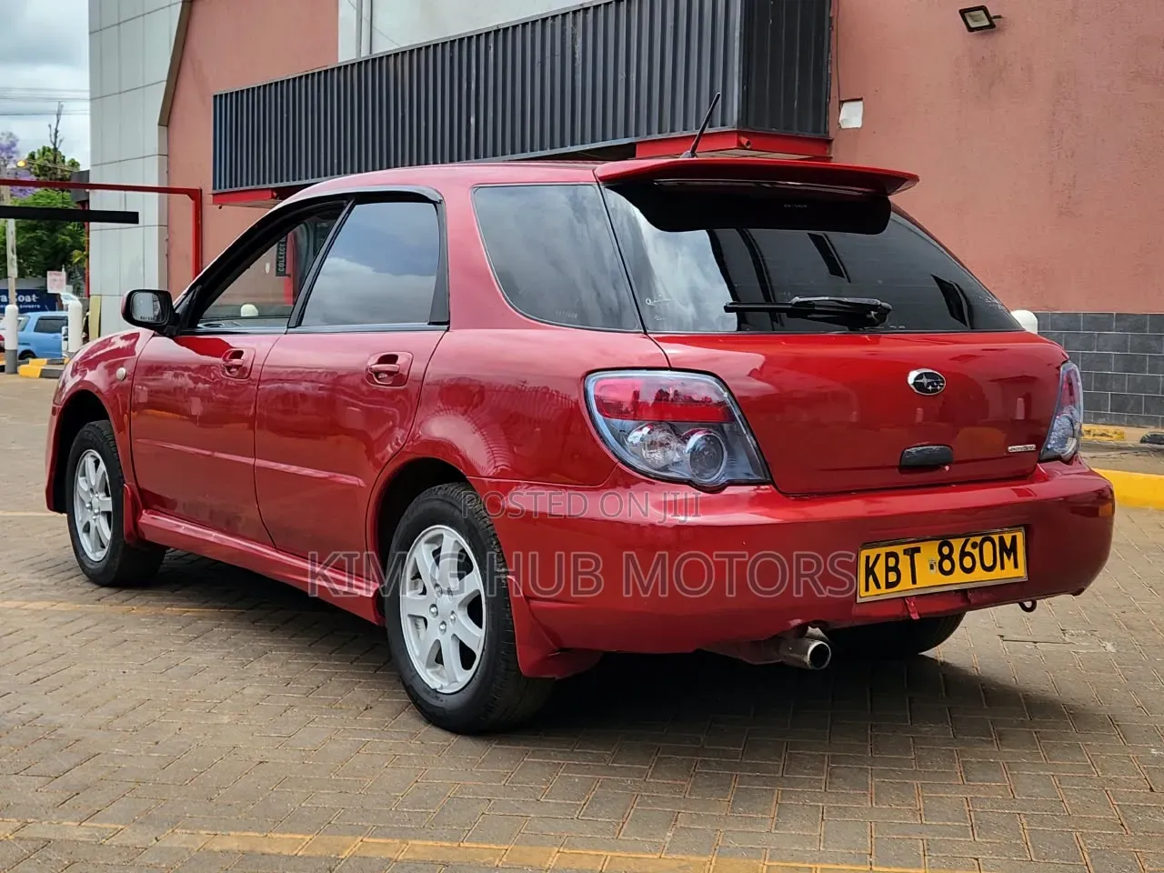 Subaru Impreza 1.6 TS 2005 Red