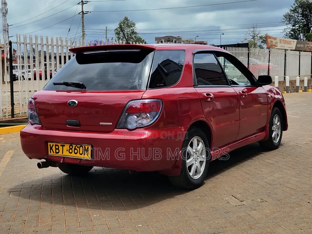 Subaru Impreza 1.6 TS 2005 Red