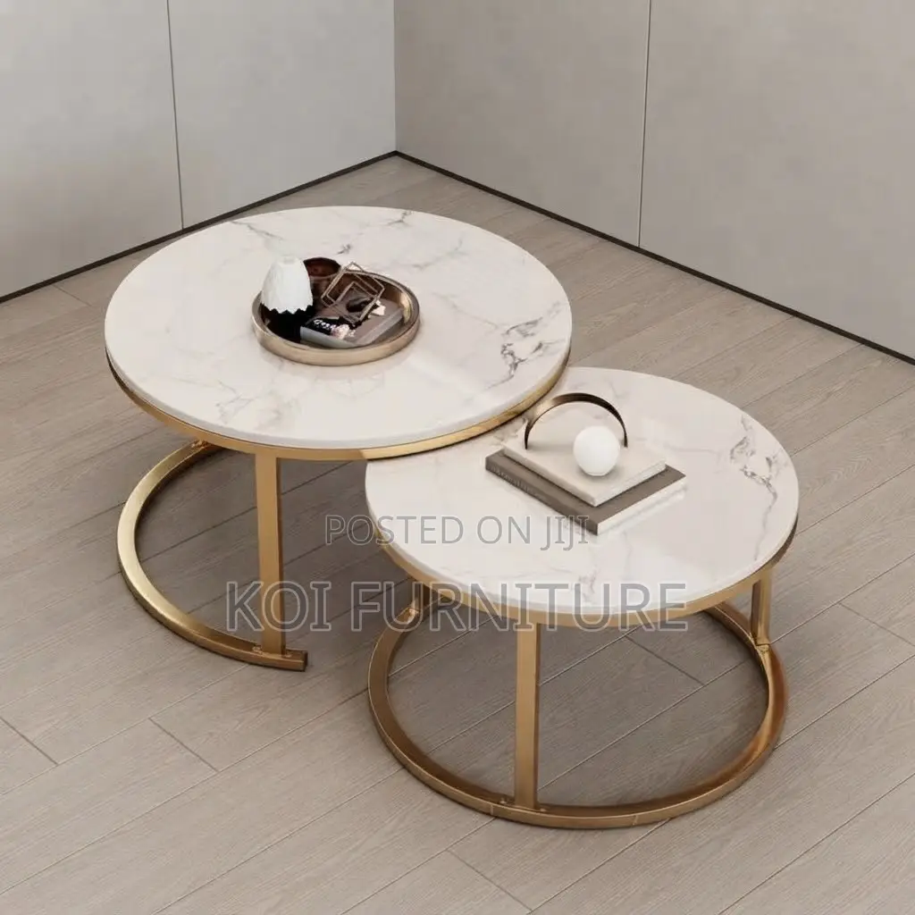 Coffee Table; Round Executive Home Office Meeting Coffee Table