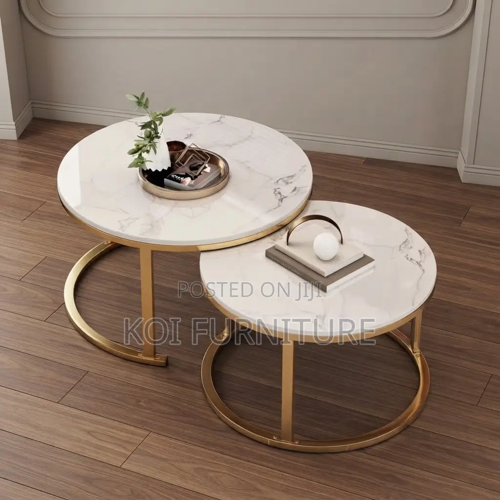 Coffee Table; Round Executive Home Office Meeting Coffee Table
