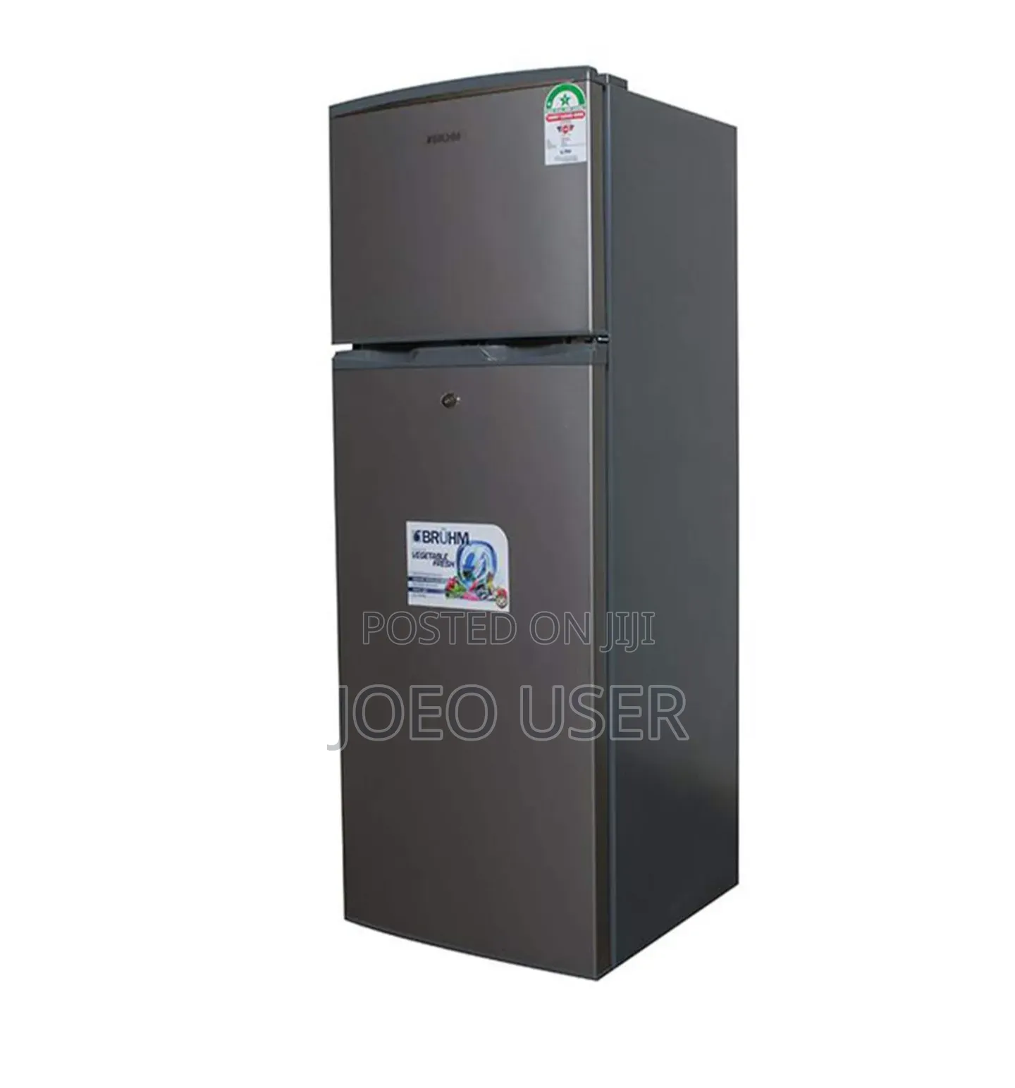 Bruhm 200MD 215L Double Door Fridge