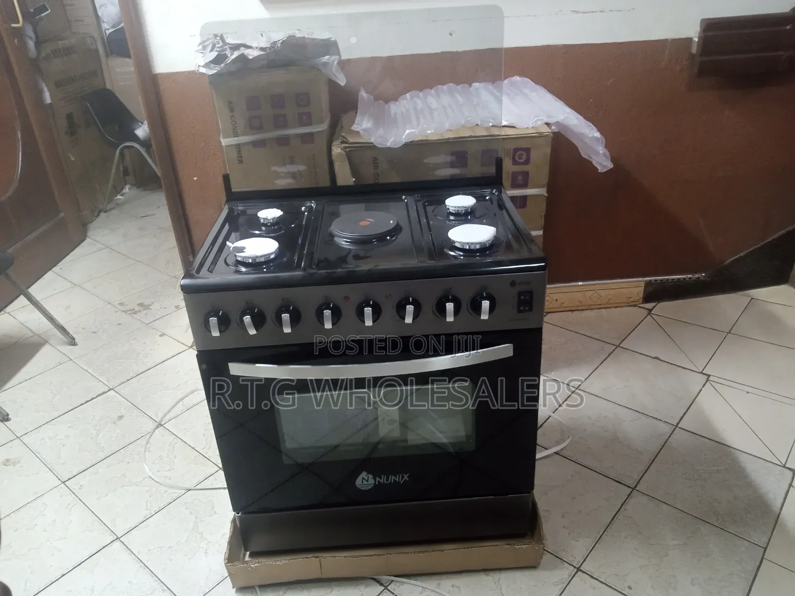 Nunix 60*80 4+1 Standing Cooker Withe Electric Oven