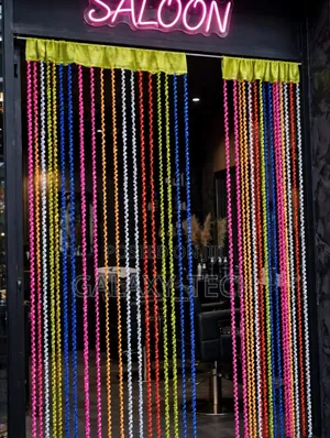 Rainbow Braided String Curtain 1m×1.5m