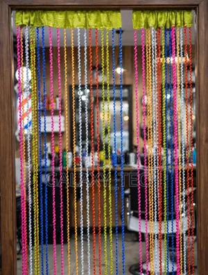 Rainbow Braided String Curtain 1m×1.5m