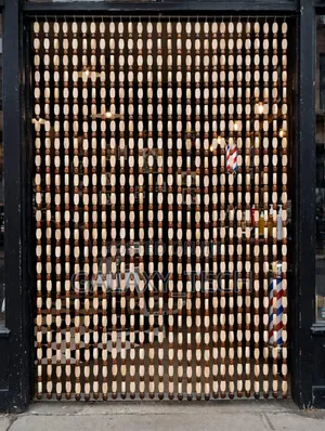 Plastic Beads Indoor/Outdoor Curtain