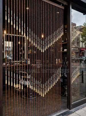 Wooden Beads Salon Curtain 
Big Beads
Size 100cm ×180cm