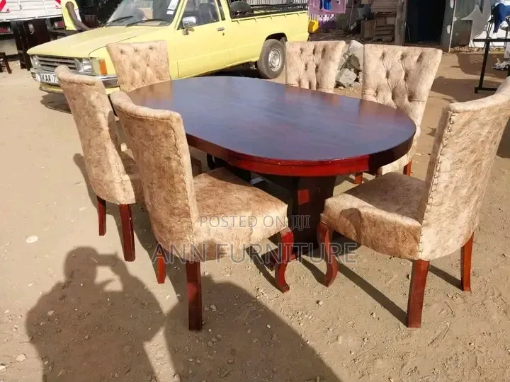 Dinning Table 6seater Brown