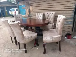 Dinning Table 6seater Brown